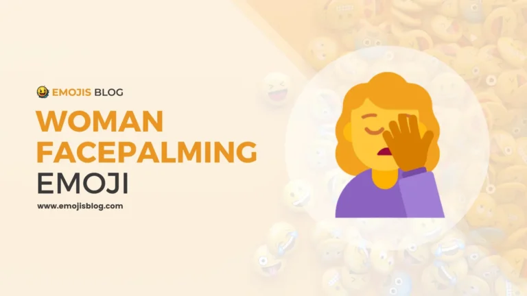 Woman Facepalming Emoji 🤦‍♀️