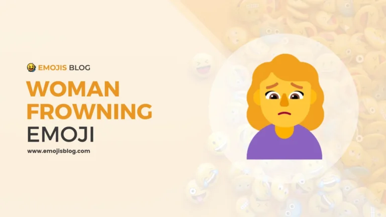 Woman Frowning Emoji 🙍‍♀️