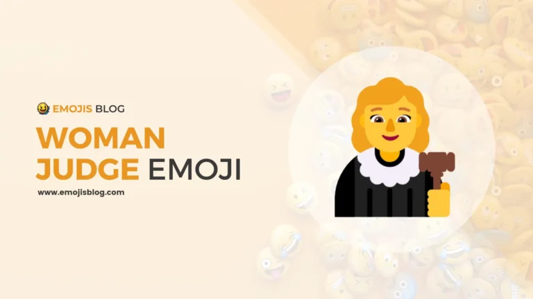 Woman Judge Emoji 👩‍⚖️