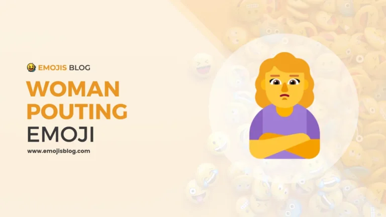 Woman Pouting Emoji 🙎‍♀️