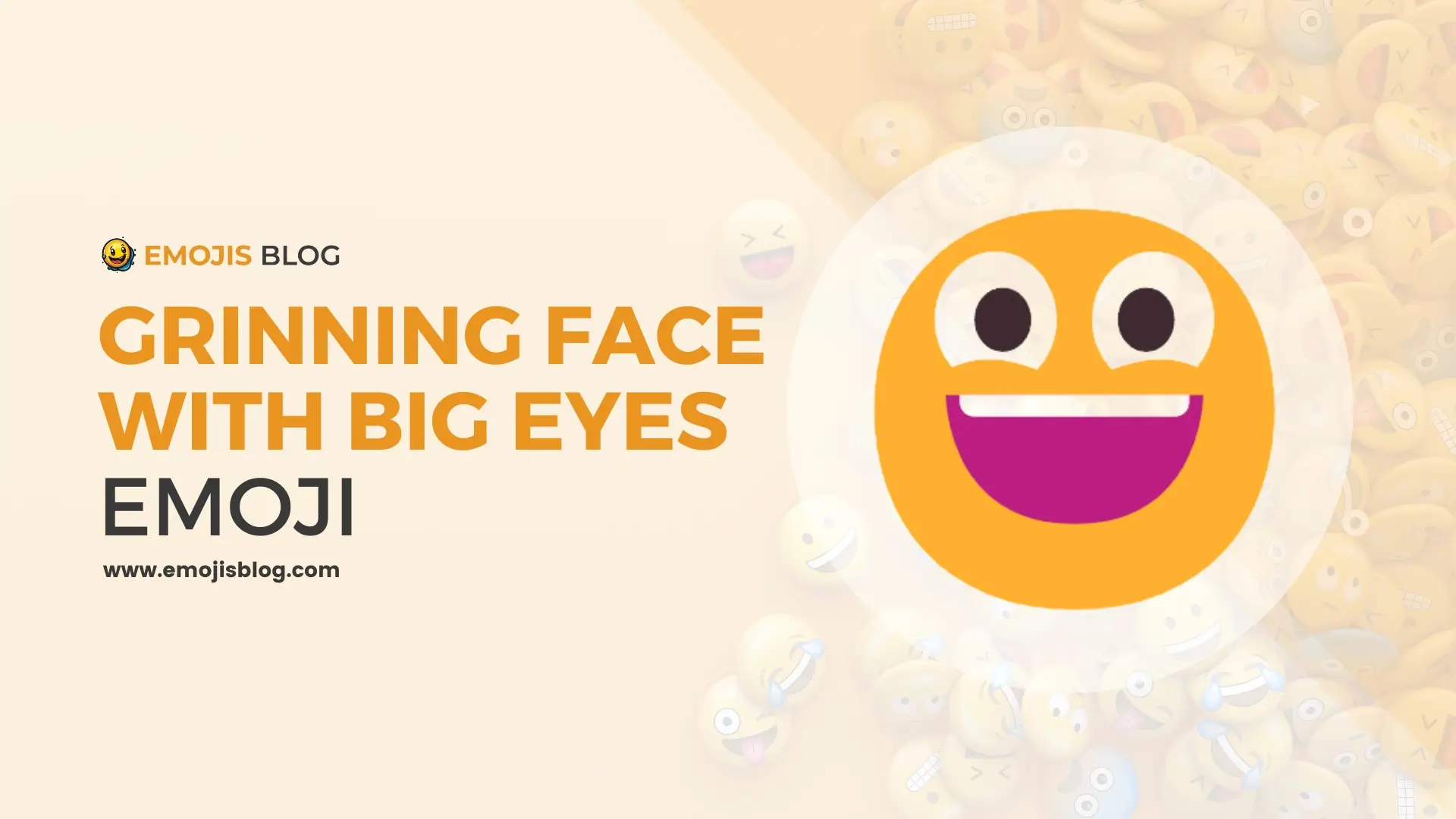 Grinning Face With Big Eyes Emoji 😃