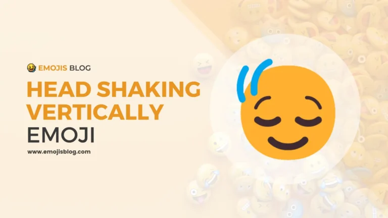 Head Shaking Vertically Emoji