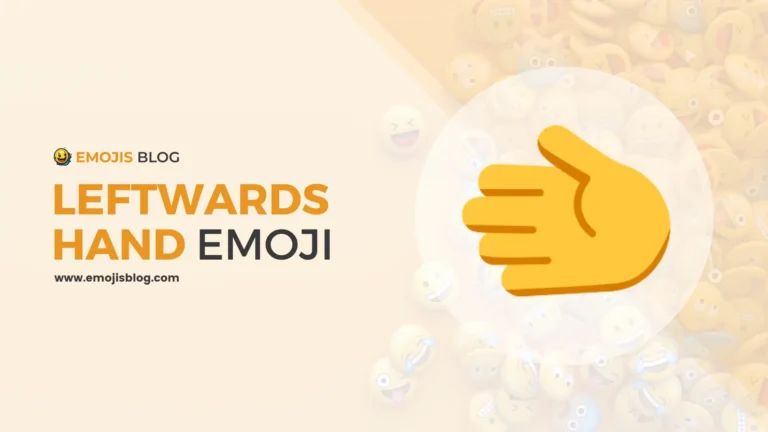 Leftwards Hand Emoji 🫲