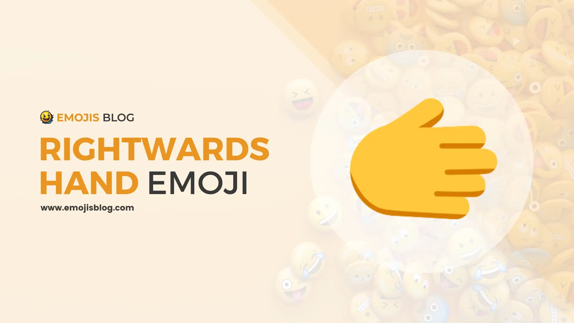 Rightwards Hand Emoji 🫱