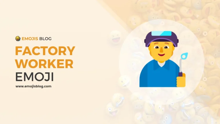 Factory Worker Emoji 🧑‍🏭
