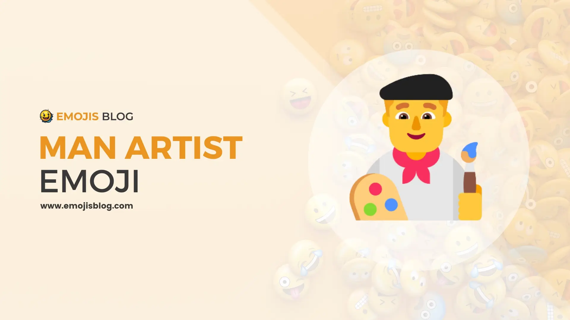 Man Artist Emoji 👨‍🎨