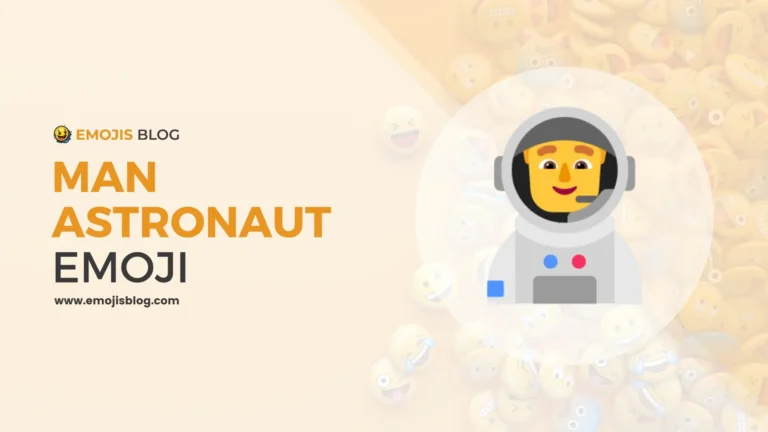 Man Astronaut Emoji