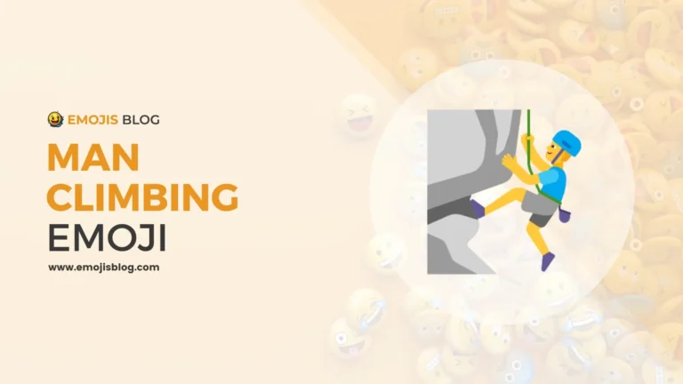 Man Climbing Emoji