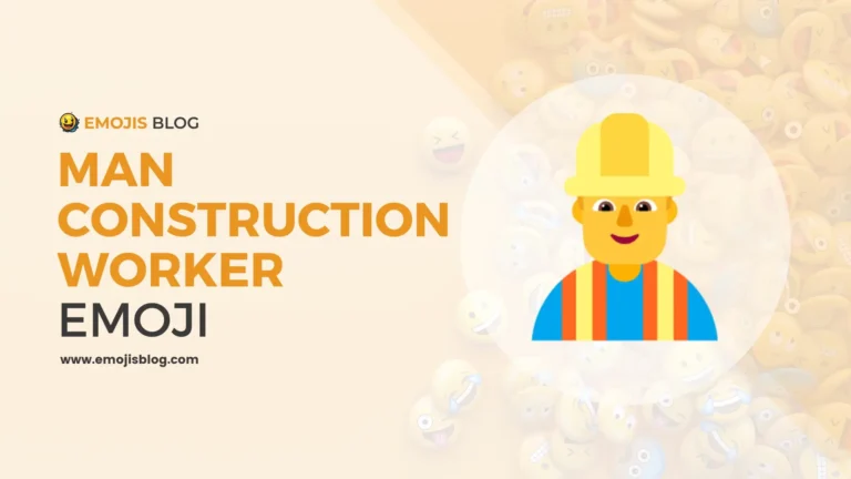 Man Construction Worker Emoji