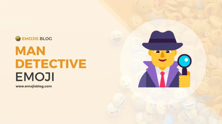 Man Detective Emoji