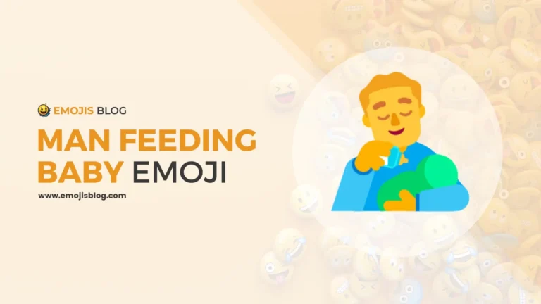Man Feeding Baby Emoji