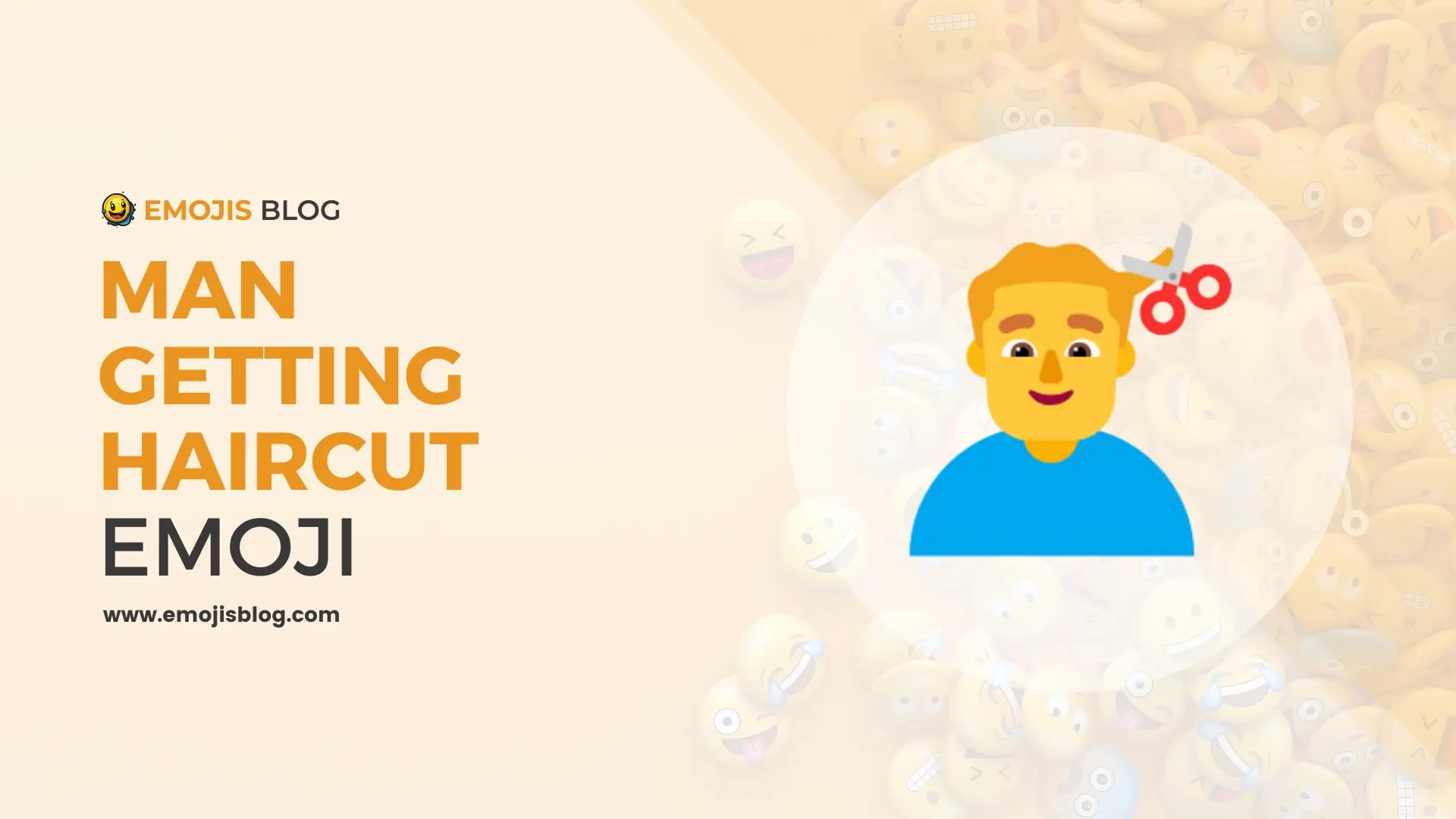Man Getting Haircut Emoji