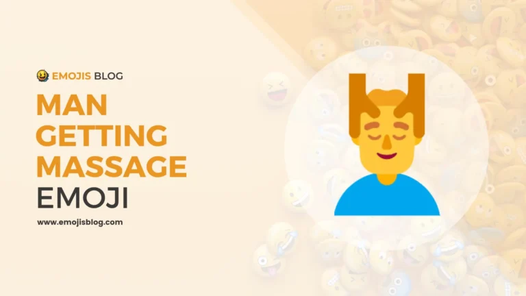 Man Getting Massage Emoji