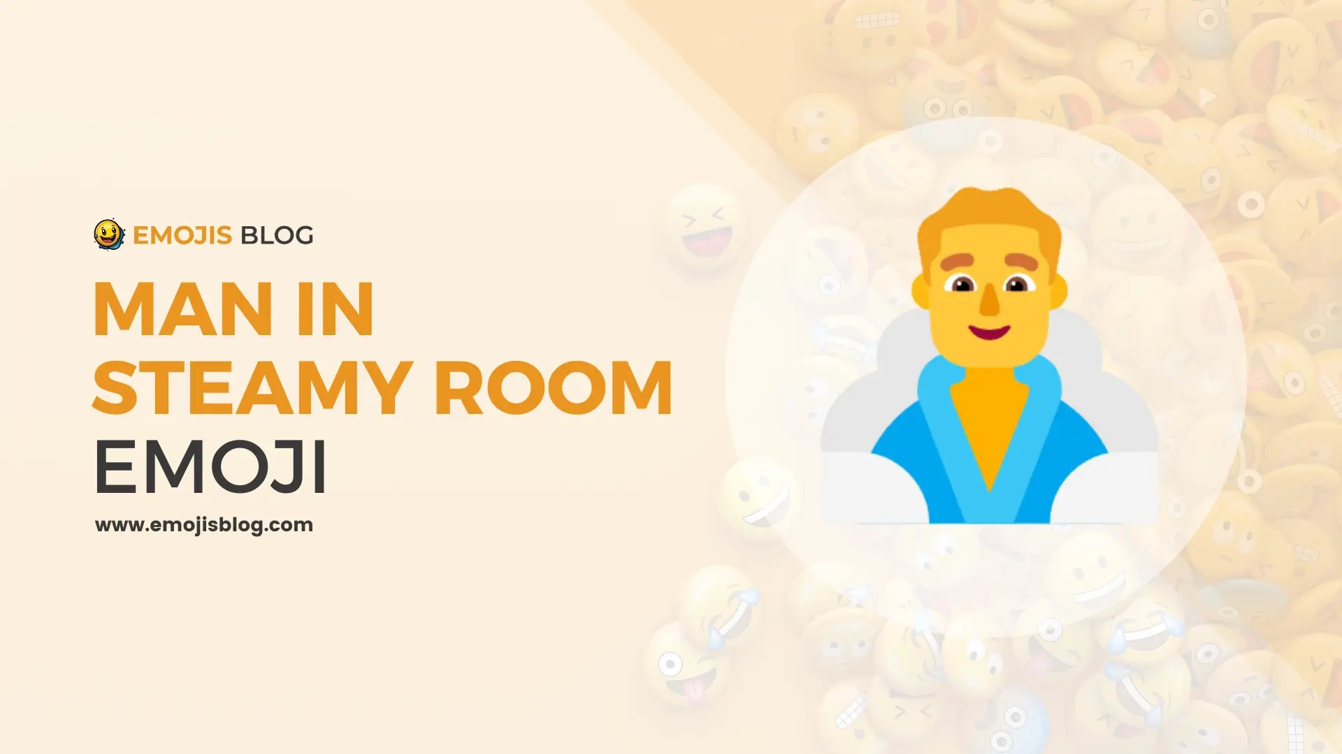 Man In Steamy Room Emoji