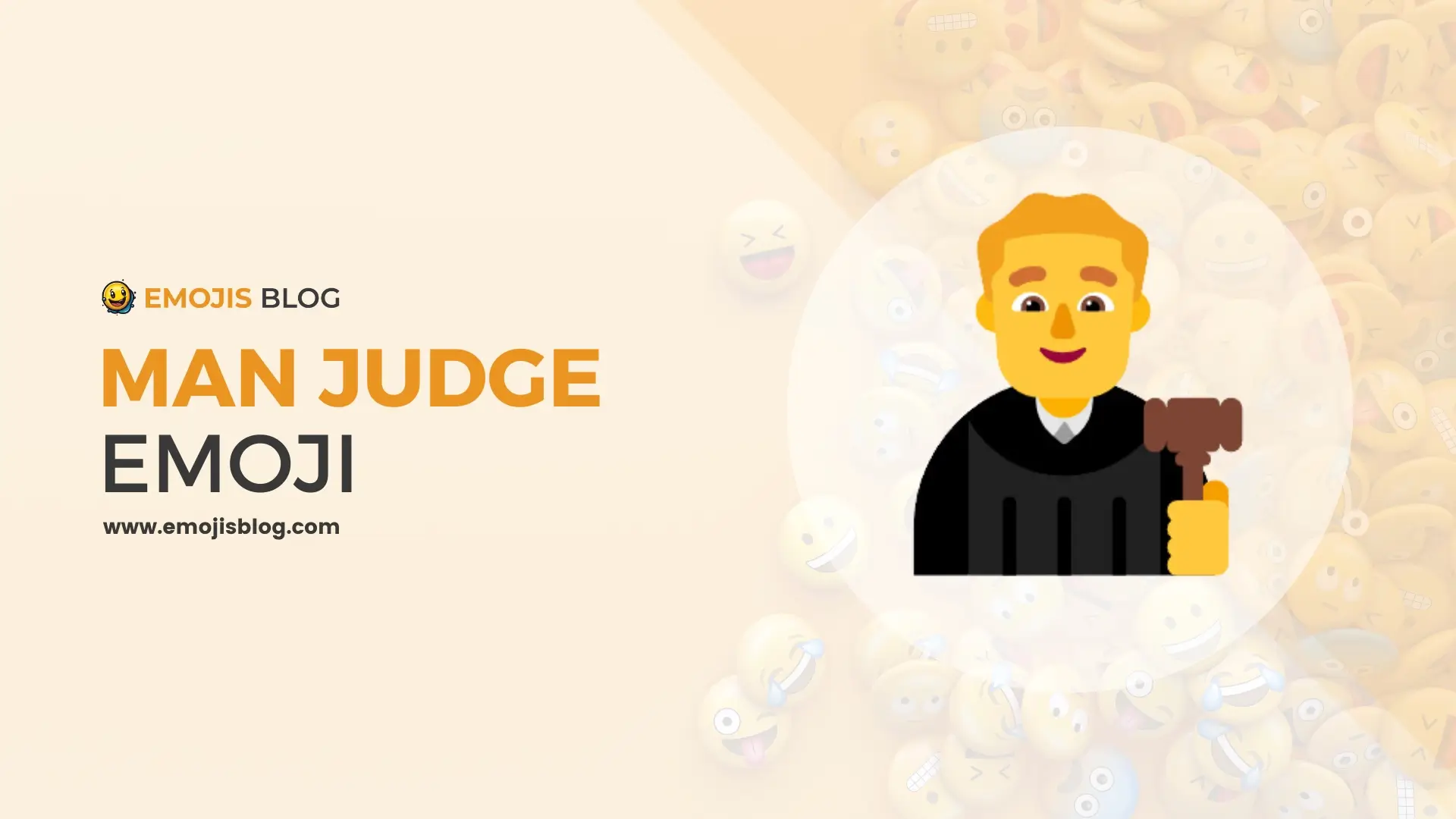 Man Judge Emoji 👨‍⚖️