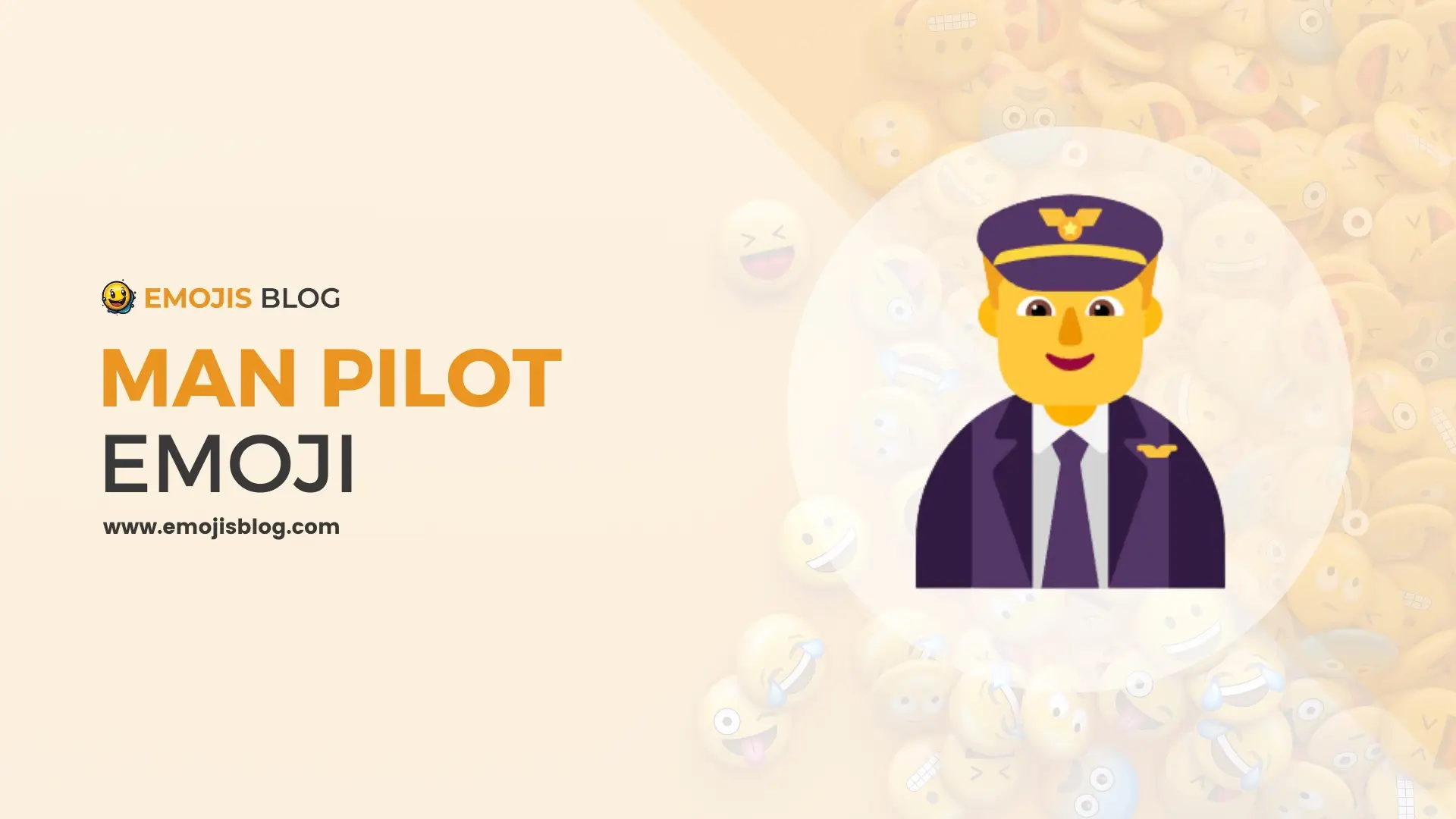 Man Pilot Emoji