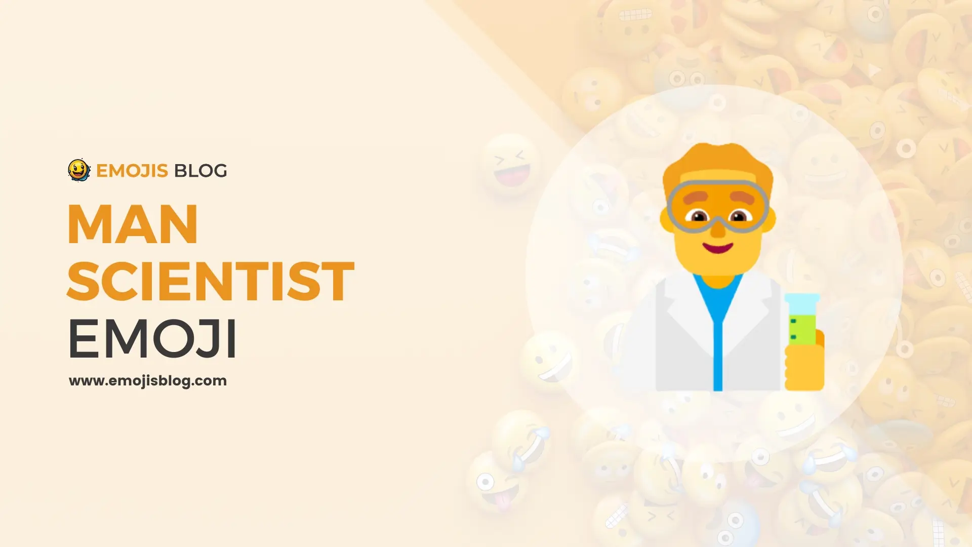 Man Scientist Emoji 👨‍🔬