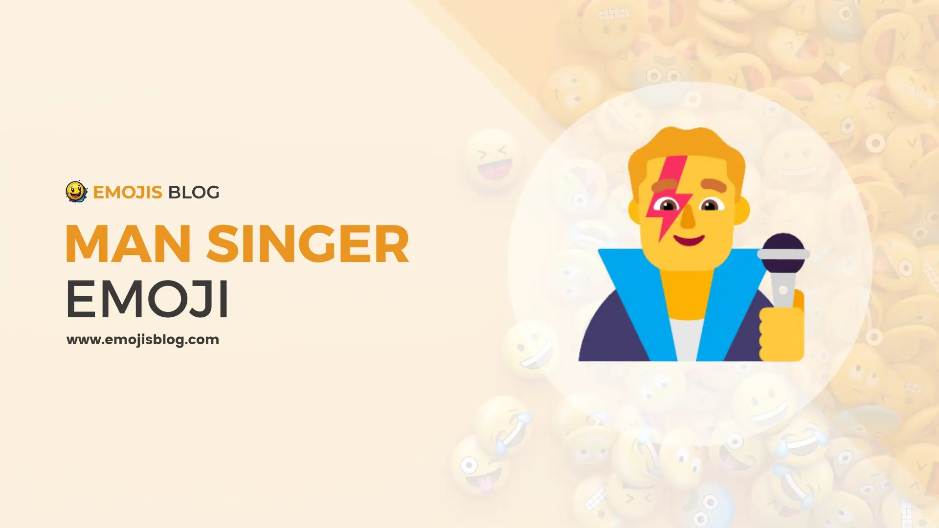 Man Singer Emoji 👨‍🎤