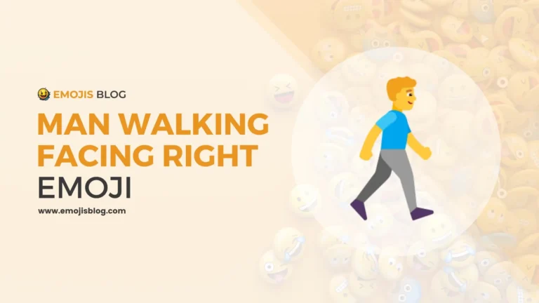Man Walking Facing Right Emoji