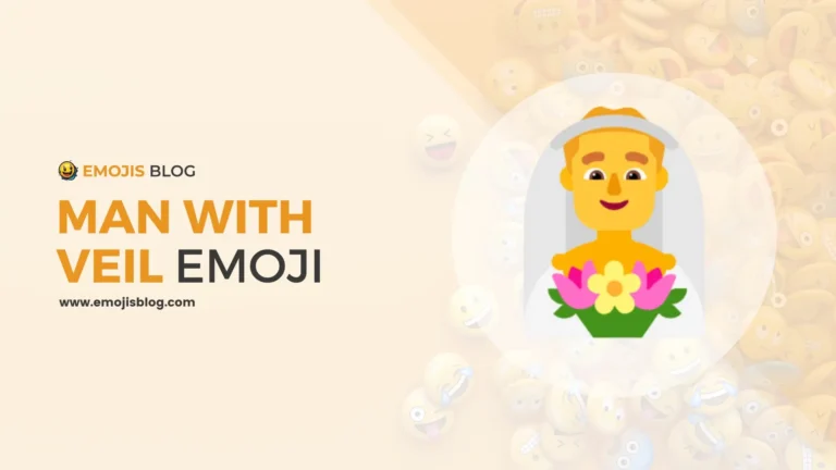 Man With Veil Emoji
