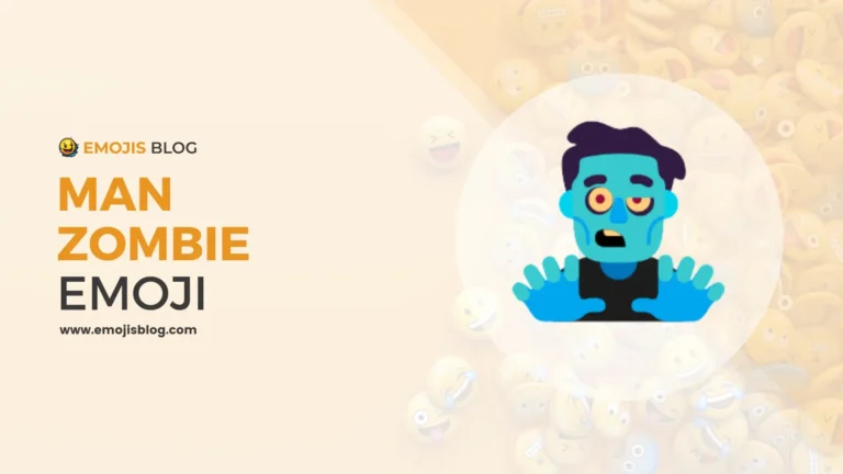 Man Zombie Emoji