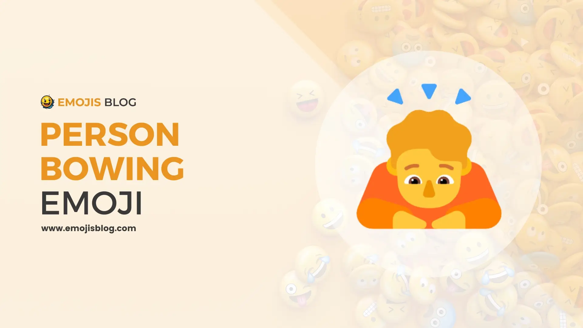 Person Bowing Emoji 🙇