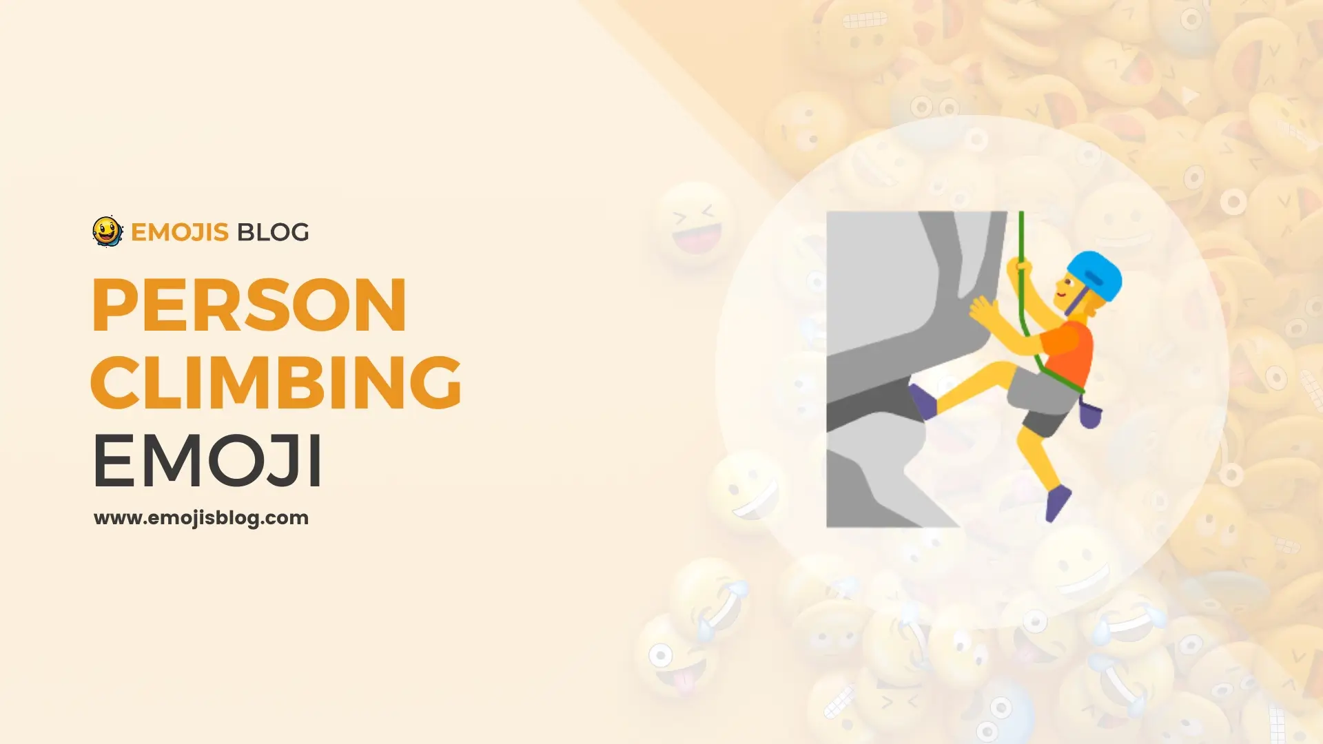 Person Climbing Emoji