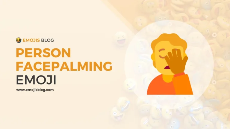 Person Facepalming Emoji 🤦