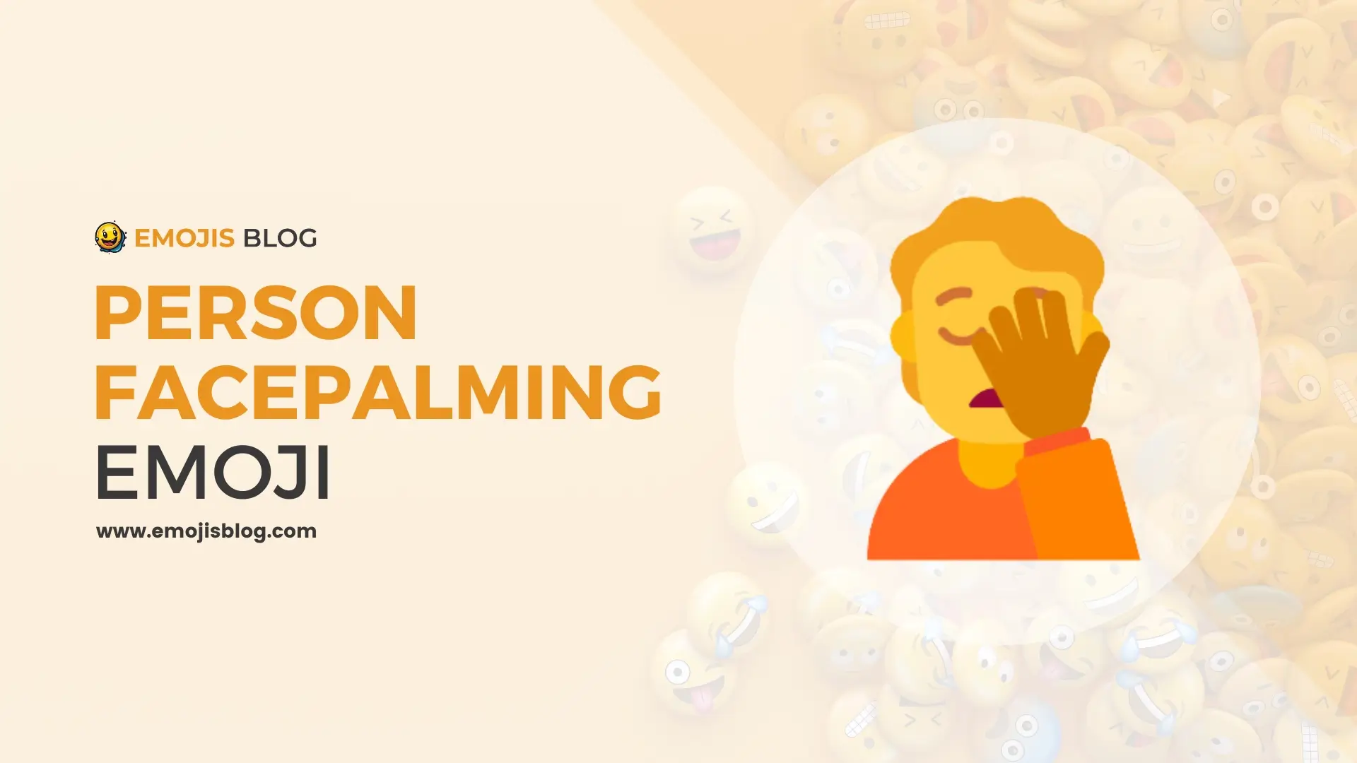 Person Facepalming Emoji 🤦