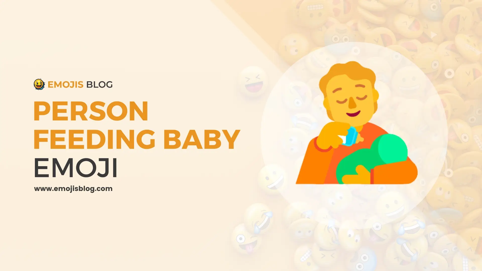 Person Feeding Baby Emoji