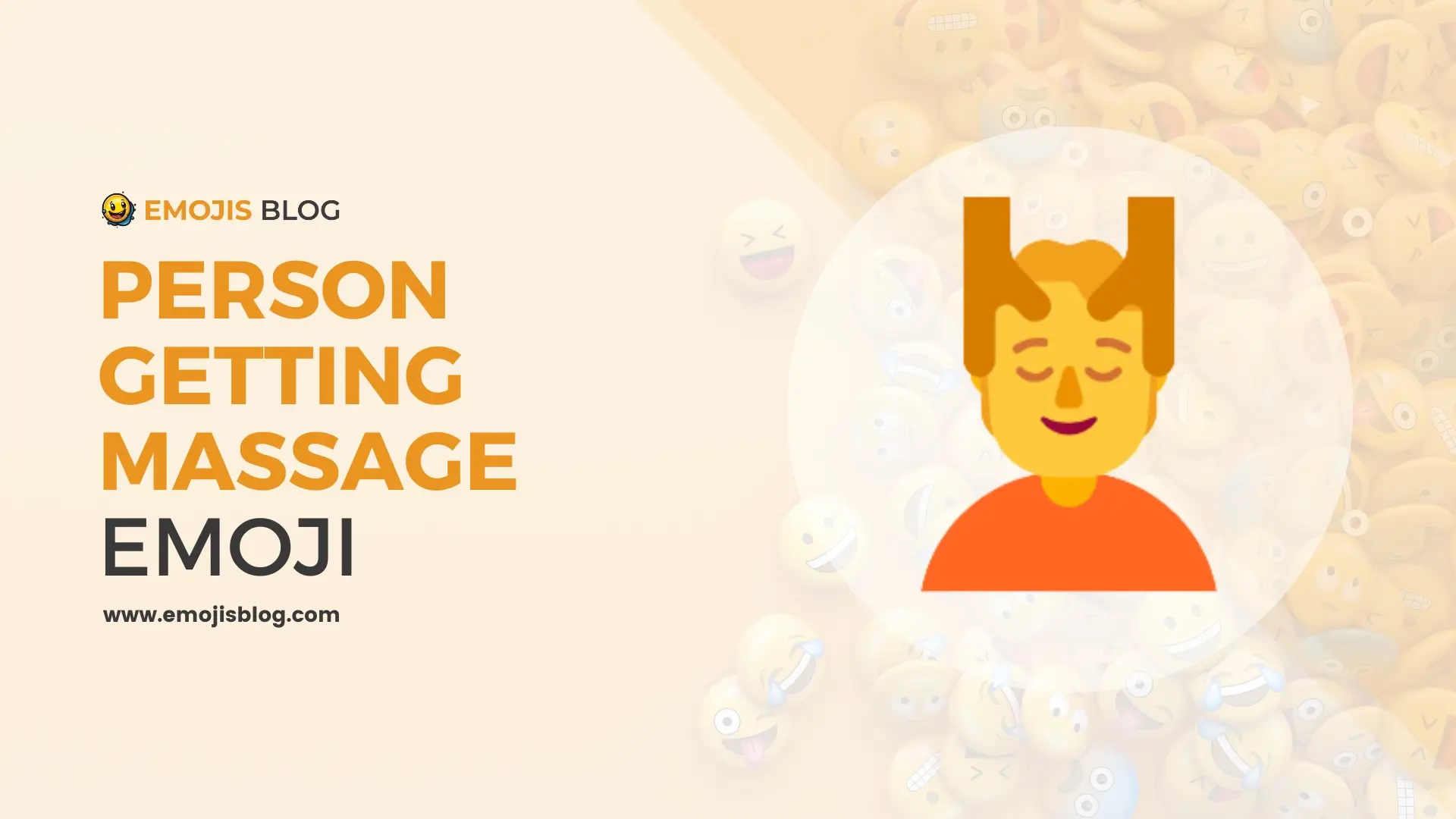 Person Getting Massage Emoji