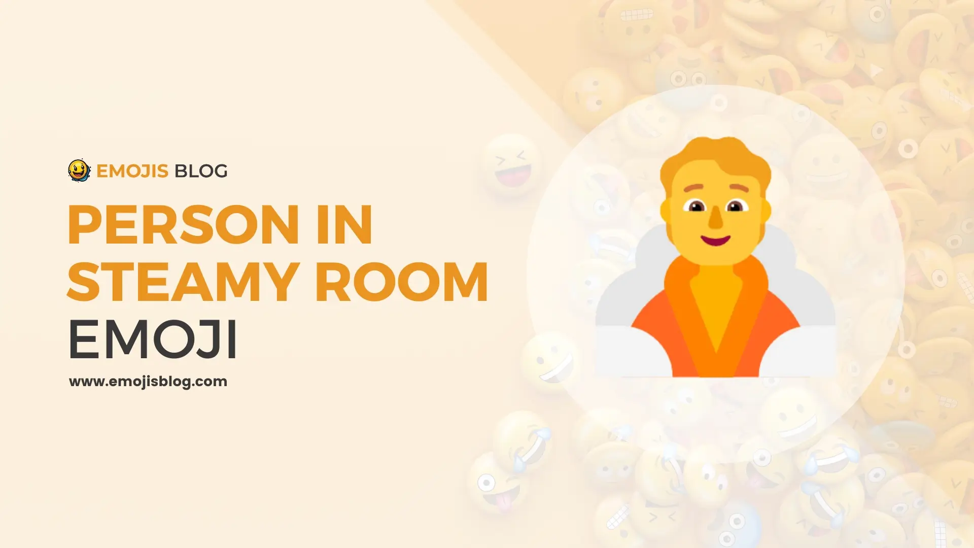 Person In Steamy Room Emoji