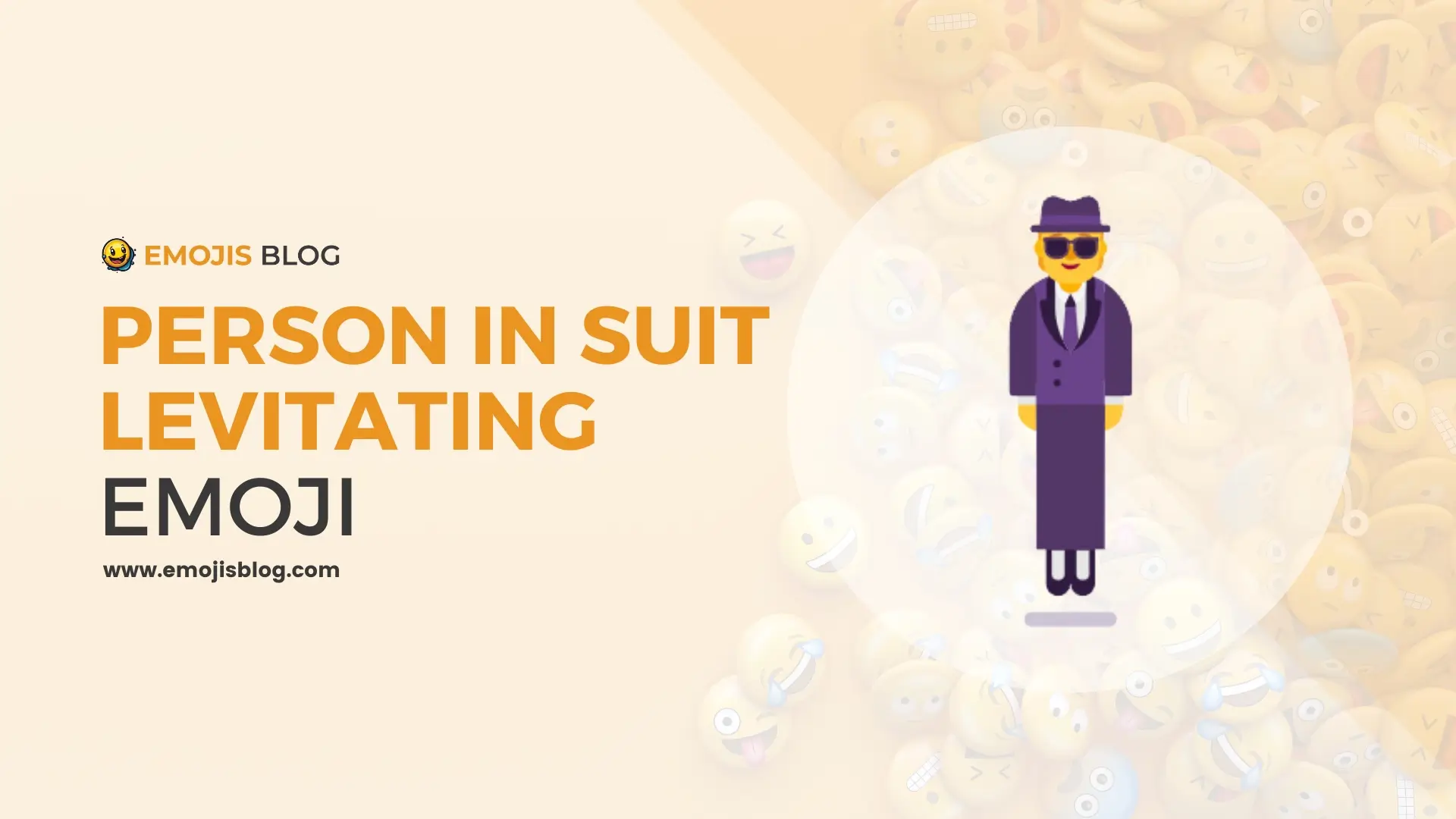 Person In Suit Levitating Emoji