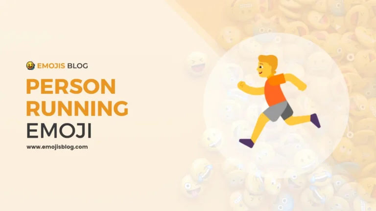 Person Running Emoji