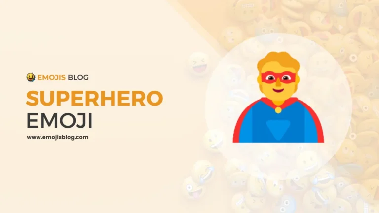 Superhero Emoji
