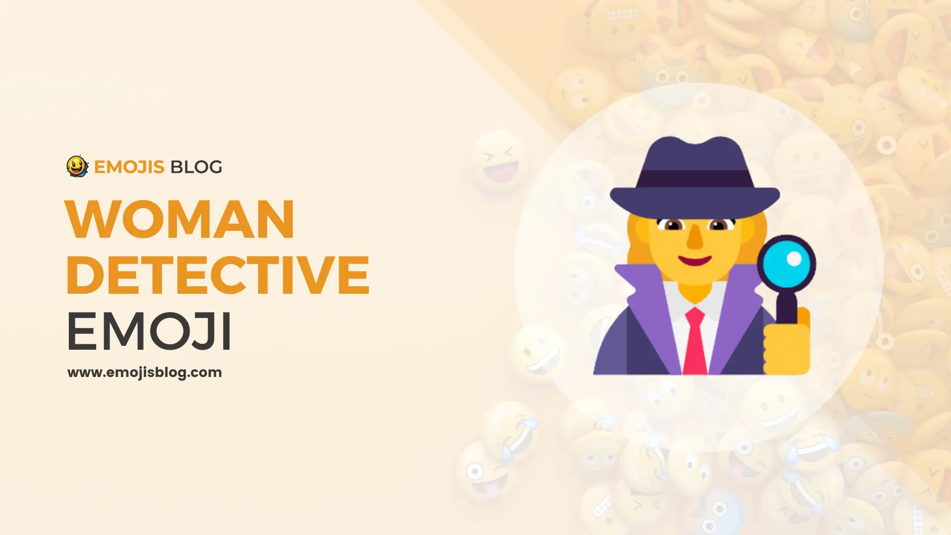 Woman Detective Emoji