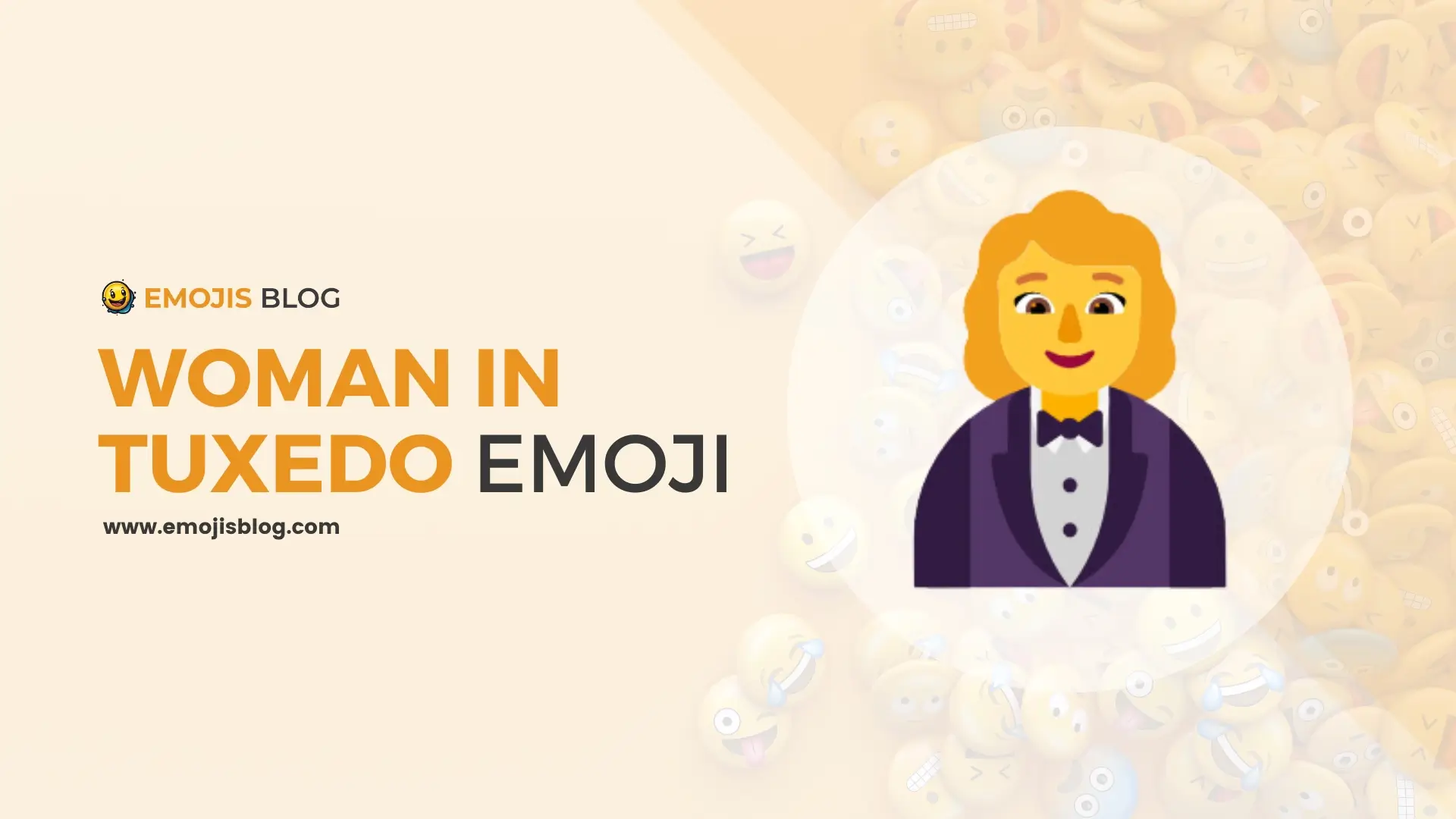 Woman In Tuxedo Emoji
