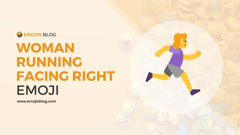 Woman Running Facing Right Emoji