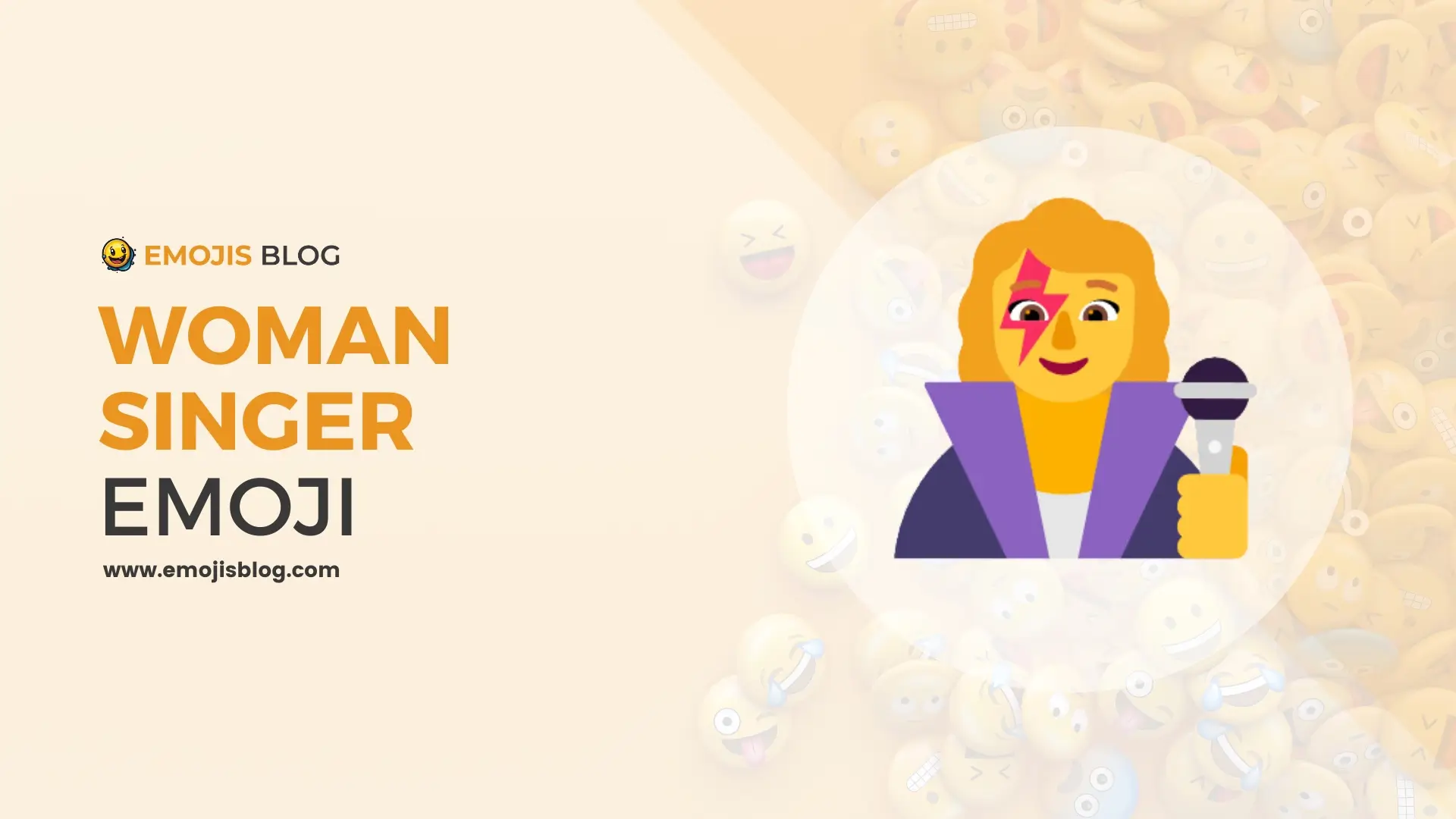 Woman Singer Emoji 👩‍🎤