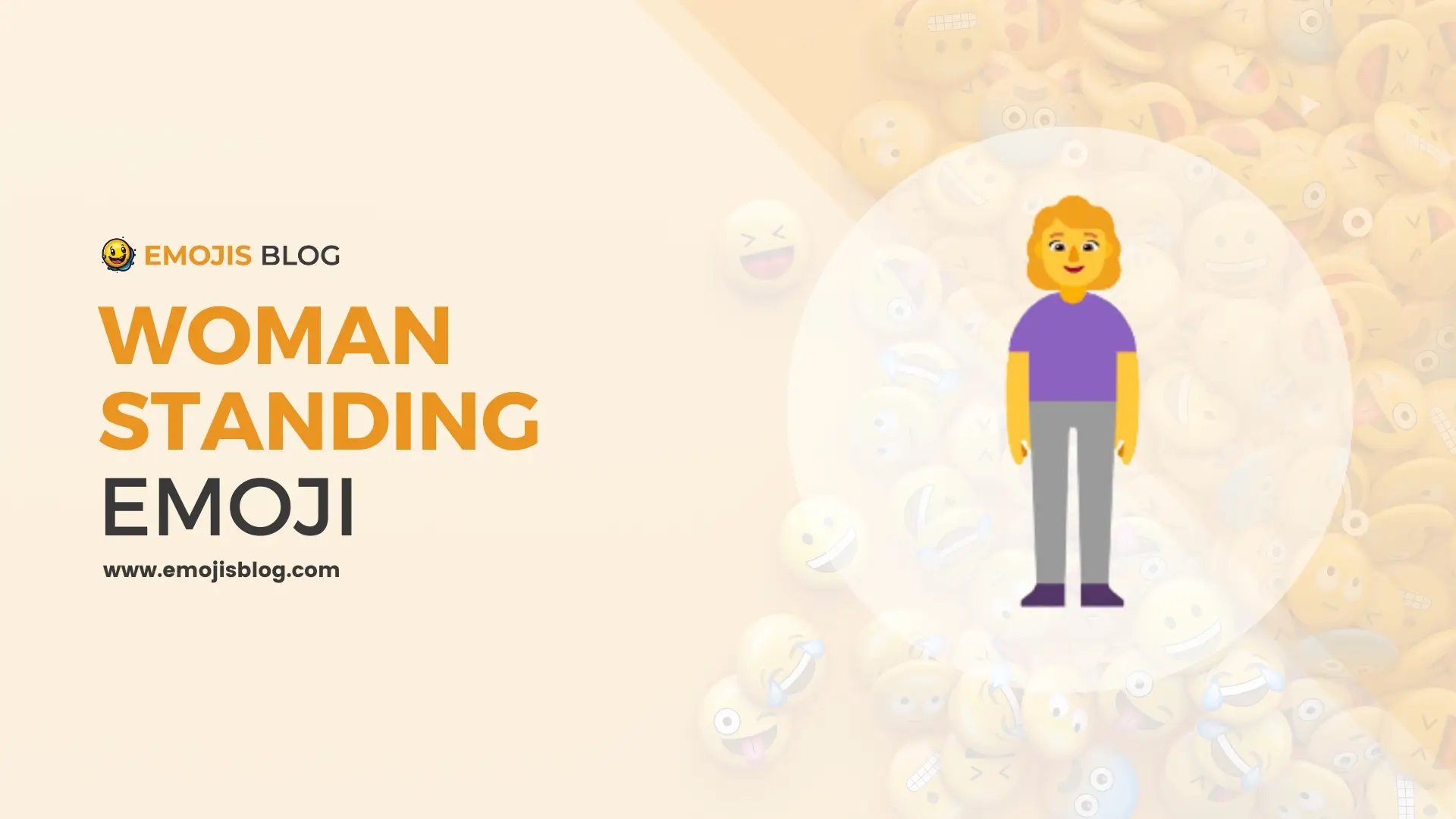 Woman Standing Emoji