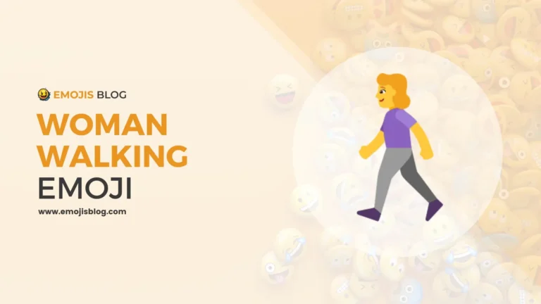 Woman Walking Emoji