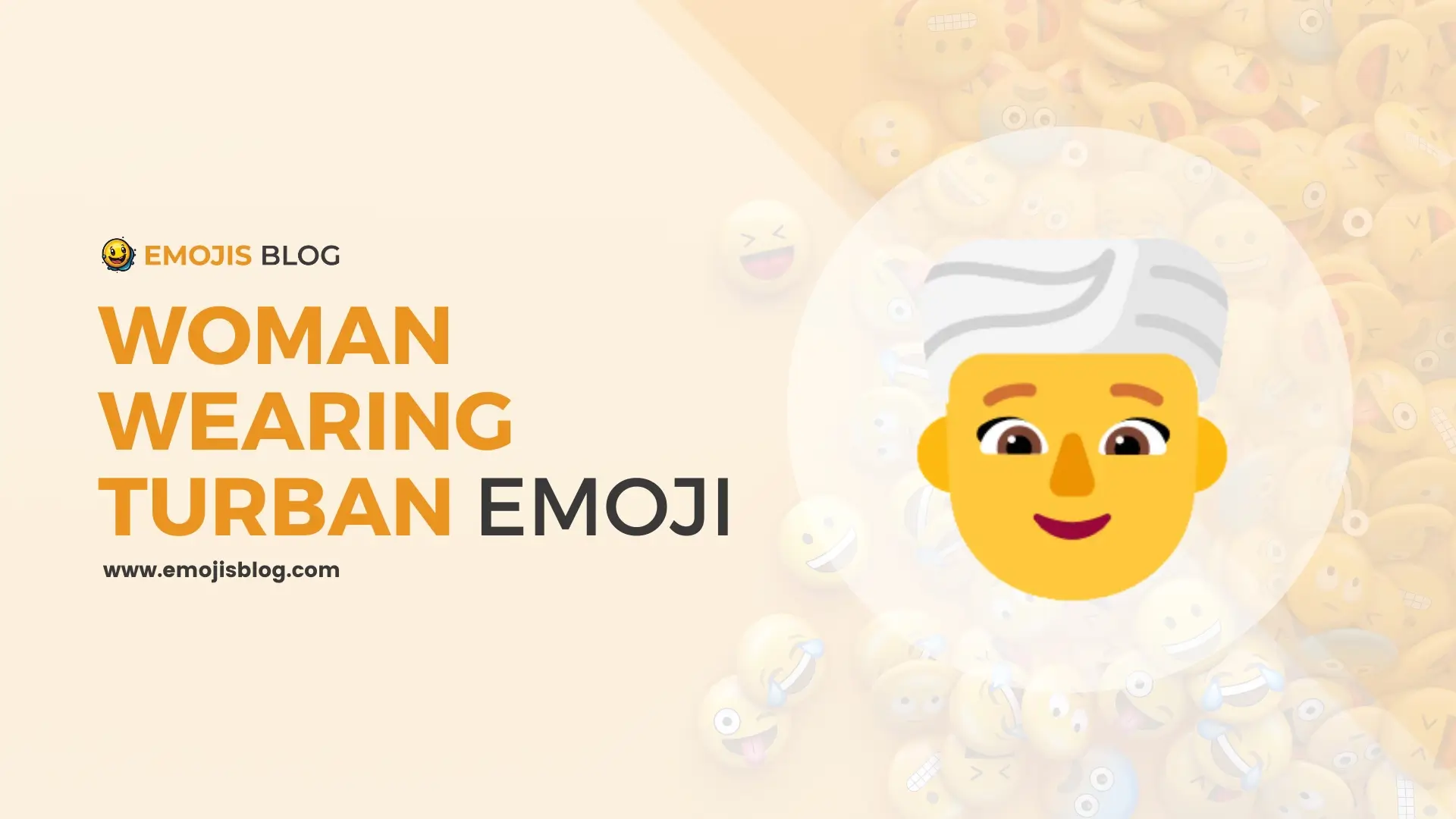 Woman Wearing Turban Emoji