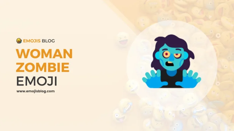 Woman Zombie Emoji