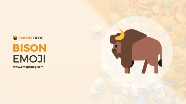 Bison Emoji