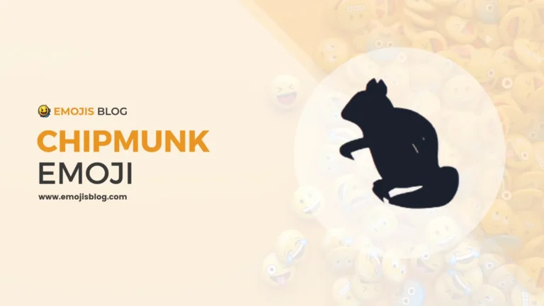 Chipmunk Emoji