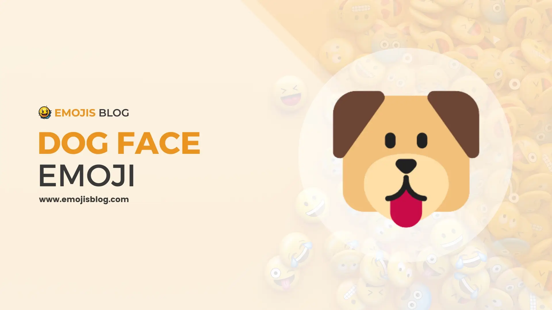 Dog Face Emoji