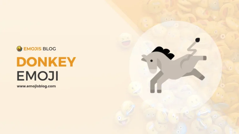 Donkey Emoji