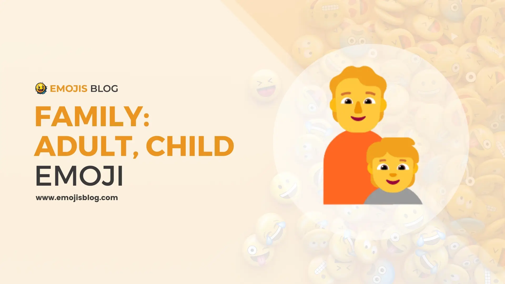 Family Adult, Child Emoji