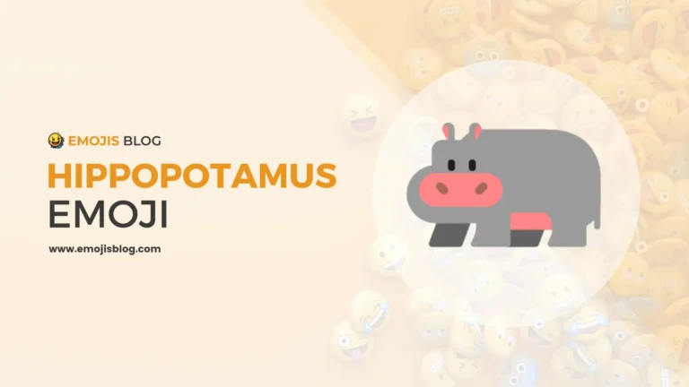 Hippopotamus Emoji