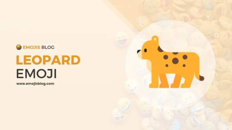 Leopard Emoji